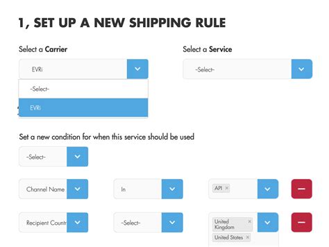 The best shipping integration for EVRi .